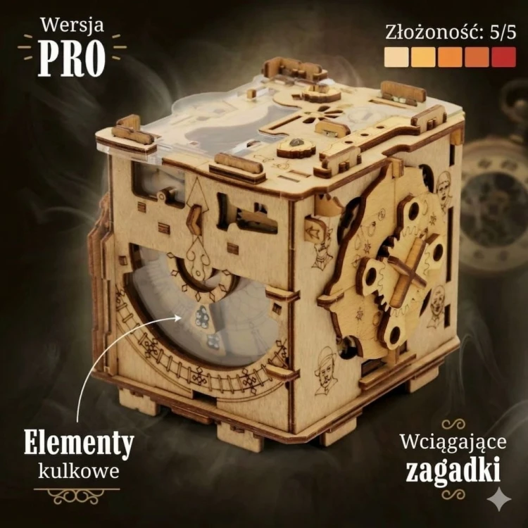Oryginalne opakowanie Cluebox PRO Sherlock's Camera - idealny prezent