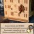 Mechanizm otwierania Cluebox Schrodinger's Cat - precyzyjne cięcie drewna