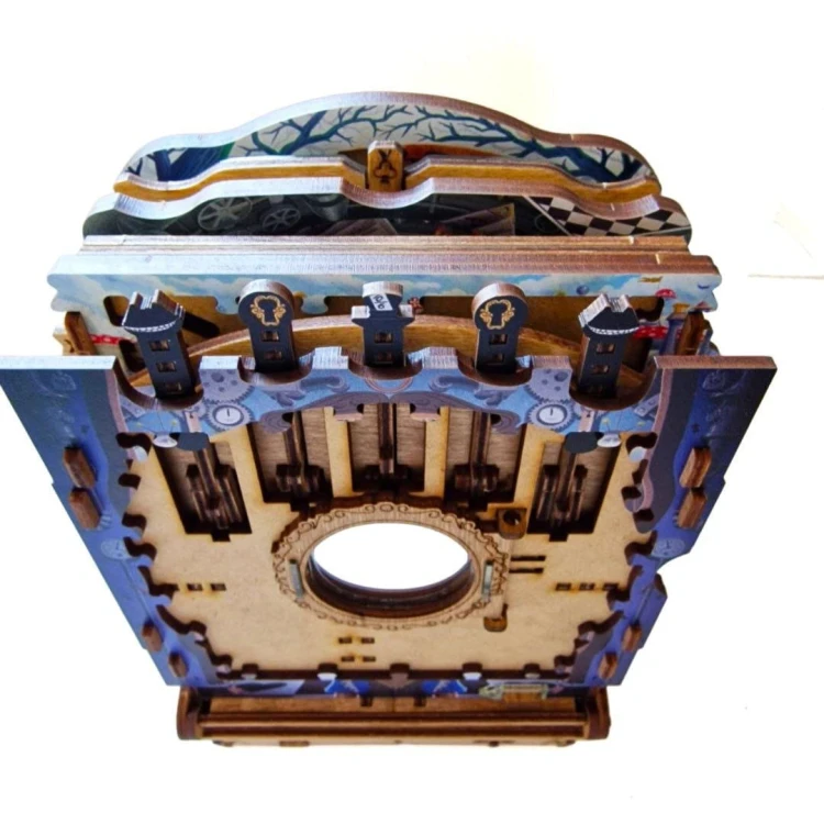 CluePuzzle Wonderbox of Alice iDventure – drewniana szkatułka zagadek