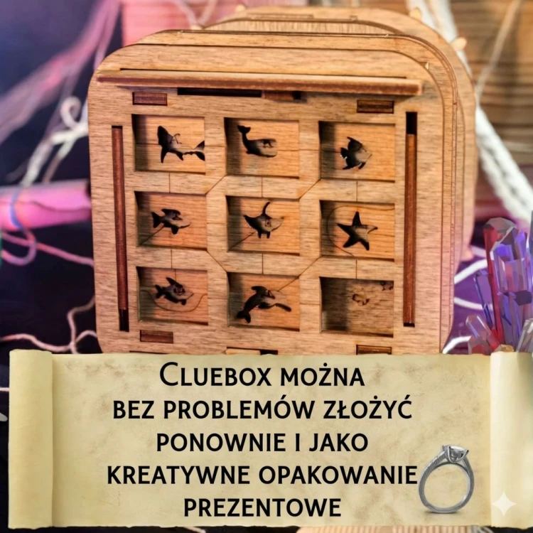 ​Otwarta skrzynka Davy Jones Locker – sekretna skrytka na prezent
