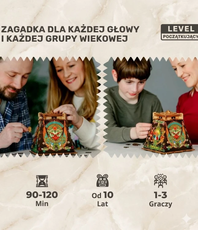 Sonnenpyramide jako stylowa dekoracja wnętrza i kreatywne opakowanie na prezent