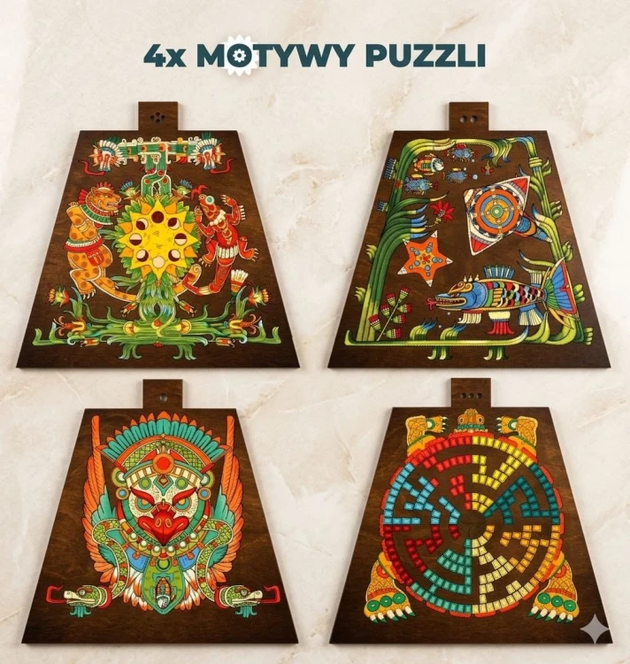 Funkcje Sonnenpyramide: sekretny schowek, mechaniczny kod i mapa skarbów