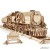 Puzzle 3D z drewna pociąg lokomotywa z tendrem