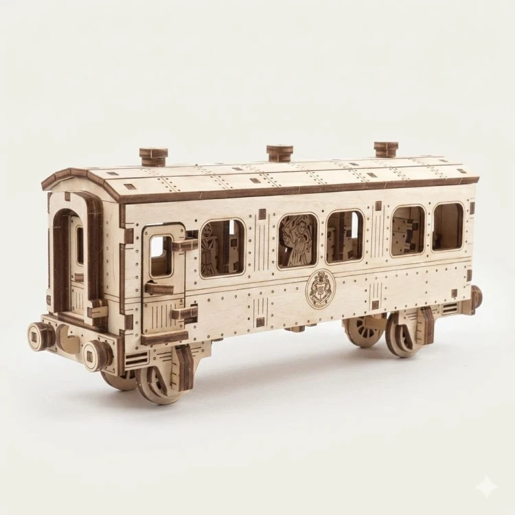 Mechaniczne puzzle 3D pociąg Harry Potter