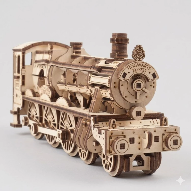 Mechaniczne puzzle 3D pociąg Harry Potter