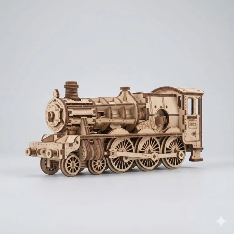 Mechaniczne puzzle 3D pociąg Harry Potter