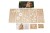 Zegar Mechaniczny Ugears drewniane puzzle 3D model do składania na prezent