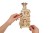 Zegar Mechaniczny Ugears drewniane puzzle 3D model do składania na prezent