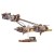 Ścigacz Anakina Podracer Star Wars na podstawce balansującej - drewniane puzzle 3D