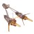 Ścigacz Anakina Podracer Star Wars na podstawce balansującej - drewniane puzzle 3D